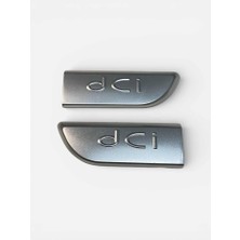 İTHAL Buraktradıng Renault Megane 2 Scenic 2 Için 2 Adet Krom Dcı Yazısı Monogramı  8200717150 8200717151