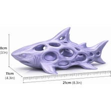 Muyu Craft Köpek Balığı Akvaryum Dekoru Büyük Boy Balık Sığınağı