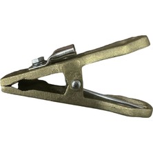 Leo Krd Kaynak Şase Pensesi Pirinç Topraklama  Yaylı 400 Amper