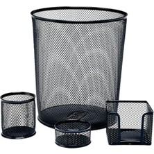 MarkEntegra Siyah Renkli 4’lü Ofis Seti