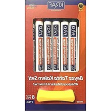 MarkEntegra Beyaz Tahta Kalemi & Silgi Seti - 8'li