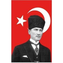 MarkEntegra 70 x 105 cm Atatürk Temalı Bayrak