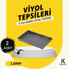 Fide Viyol Tepsisi Viyol Altlığı Fidelik Altlığı Derin 5 cm Viyol Tepsisi