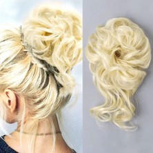 Cosmos E-Ticaret Lı Lastikli Kuyruklu Topuz Toka / Platin