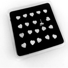 Begonia Accessories Hızma 925 Ayar Gümüş Kalp Figürlü 1 Adet