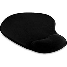 MarkEntegra Silikon Bilek Destekli Siyah Mouse Pad - 1.2 x 23 x 28 cm