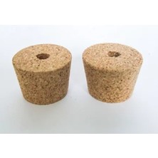 Iki Adet 19 Lt Damacana Mantar Tıpa, Fermentasyon Için 36X52 mm H40