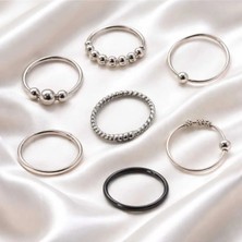 Begonia Accessories Anti Alerjik Paslanmaz Kararmaz 7 Adet Hızma Küpe Olarak Kullanıma Uygun Set