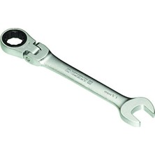 MarkEntegra Mafsallı Cırcır Kombine Anahtar - 8 mm Krom Vanadyum