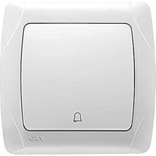 MarkEntegra Kullanışlı Beyaz Zil Anahtarı