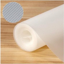 Kaymaz Dolap Içi Çekmece Raf Örtüsü 45 cm x 10 M, Pratik ve Şık Çözüm
