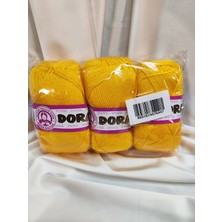 Ören Bayan Dora Sarı El Örgü Ipi (3 Adet) - Renk: 029