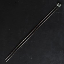 Popüler Sepet Loren Crafts 3 mm 35 cm Titanyum Örgü Şişi