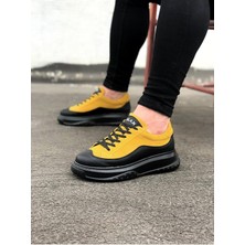 Cosmos E-Ticaret Kömür Sarı Erkek Ayakkabı