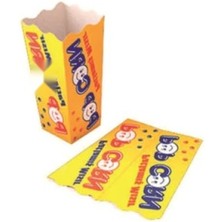 MarkEntegra 100 Adet Küçük Karton Popcorn/mısır Kutusu