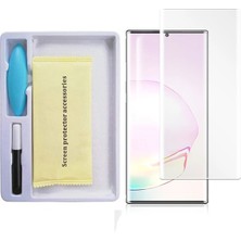 Similar Ally Sm Galaxy Note 20 Full Uv Liquid+Uv Işık 3D Kırılmaz Cam Ekran KORUYUCU-(5775)