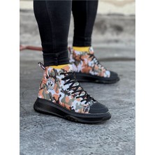 Cosmos E-Ticaret Koyu Askeri Erkek Yarım Bilek Casual Ayakkabı