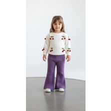 Stilera Kız Çocuk Meyve Figürlü 2'li Alt Üst Takım 1-5 Yaş