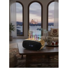 Azurtech Bluetooth Hoparlörlü Aromaterapi Hava Nemlendirici – 7 Renk Işıklı, Çoklu Sis Çıkışlı, Kumandalı