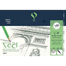 MarkEntegra 120 gr Kalınlıkta Spiralli Resim Defteri - 15 Yaprak, 35X50 cm