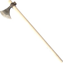 Zargana Fahri Çelik Balta Dövme Çelik Ağaç Saplı 110CM