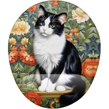 MarkEntegra Vintage Kedi Temalı Mouse Pad