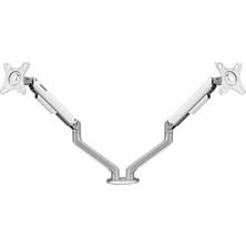 MarkEntegra Çift Kollu Mekanik Monitör Standı - 17''-32''