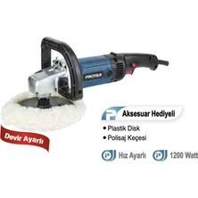 Proter Protez PL180E Polisaj Makinası 180 mm  1200W