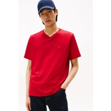 Tommy Jeans Erkek Essential V Yaka Tişört