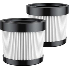 MarkEntegra Akülü Elektrikli Süpürge Yedek Yıkanabilir Hepa Filtresi - 2'li Paket