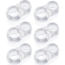 MarkEntegra 6'lı Silikon Kapı Kolu Pencere Stoperi - Çocuk Güvenliği