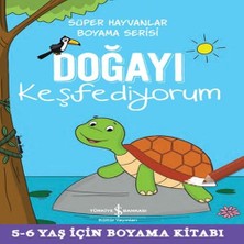 Afrodit AVM Doğayı Keşfediyorum - Süper Hayvanlar Boyama Serisi