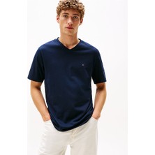 Tommy Jeans Erkek Essential V Yaka Tişört