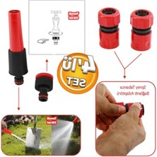 MarkEntegra Bahçe Sulama Için 4 Parça Hortum Bağlantı Seti - Kullanım Kolaylığı