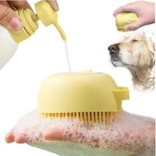 MarkEntegra Yumuşak Silikon Hayvan Yıkama Kesesi - 80 ml Hazneli