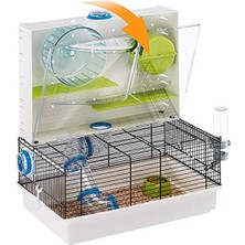 MarkEntegra Tünelli ve Oyun Alanlı Hamster Kafesi 46 x 29,5 x 54 cm