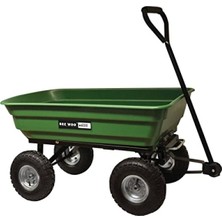 MarkEntegra Bahçe Arabası - 250 kg Taşıma Kapasitesi, 75L Hazne