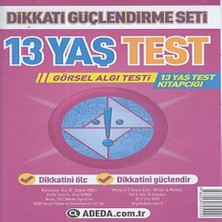 Afrodit AVM Dikkati Güçlendirme Seti 13 Yaş Test