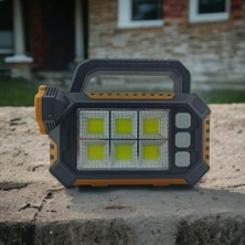 Similar 15W Güneş Enerjili Özellikli Çok Fonksiyonlu Işıldak Fener GS490