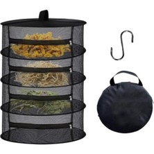 MarkEntegra 4 Katlı Fermuarlı Meyve Sebze Kurutma Filesi - Katlanabilir