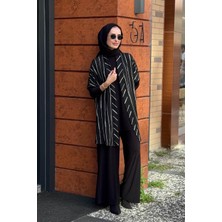 Heddy & Nurcan Çetin Nurcan Çetin Pantolonlu Takım 25624 Siyah