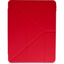 Similar Pad 6 Kılıf Kalemlikli Mars Tablet Kılıfı - Kırmızı