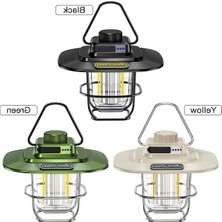 MarkEntegra Vintage LED Kamp Lambası - Suya Dayanıklı 5000 Mah Pil