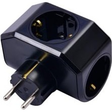 MarkEntegra Üçlü Topraklı Priz, Çarpma Karşıtı ve Çocuk Koruma Özellikli