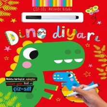 Afrodit AVM Çiz – Sil Aktivite Kitabı Dino Diyarı