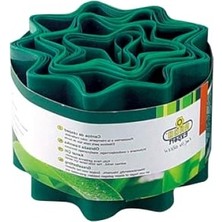 MarkEntegra 20 Metre Uzunluğunda Plastik Bahçe Kenar Çiti - 13 cm Yükseklik