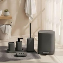 MarkEntegra 5 Parça Lüks Akrilik Banyo Seti, Mat Yüzey ve Kırılmaya Dayanıklı