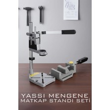 Creatividad Solutions Tezgah Üstü Matkap Standı + Tezgah Mengenes Seti 722473