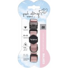 MarkEntegra Ayarlanabilir Pembe Renkli Köpek Boyun Tasması (Xs)