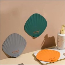 MarkEntegra Deniz Kabuğu Desenli Kötü Koku Önleyici Silikon Mat - Banyo ve Mutfak Için